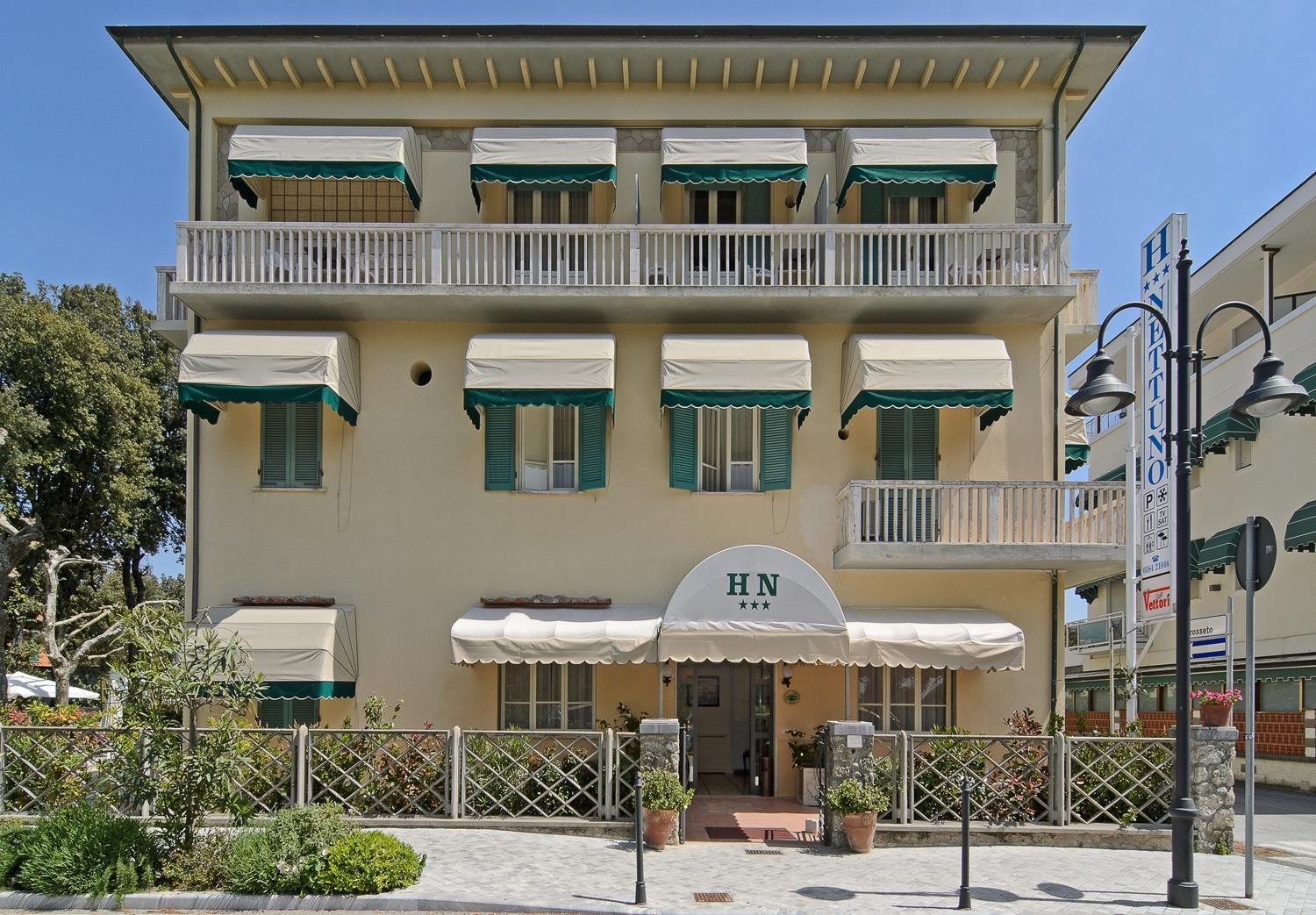 Hotel Nettuno Marina di Pietrasanta Exterior foto